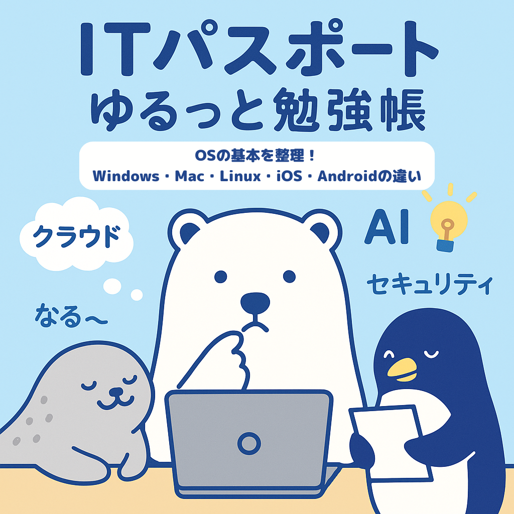 OSの基本を整理！Windows・Mac・Linux・iOS・Androidの違い